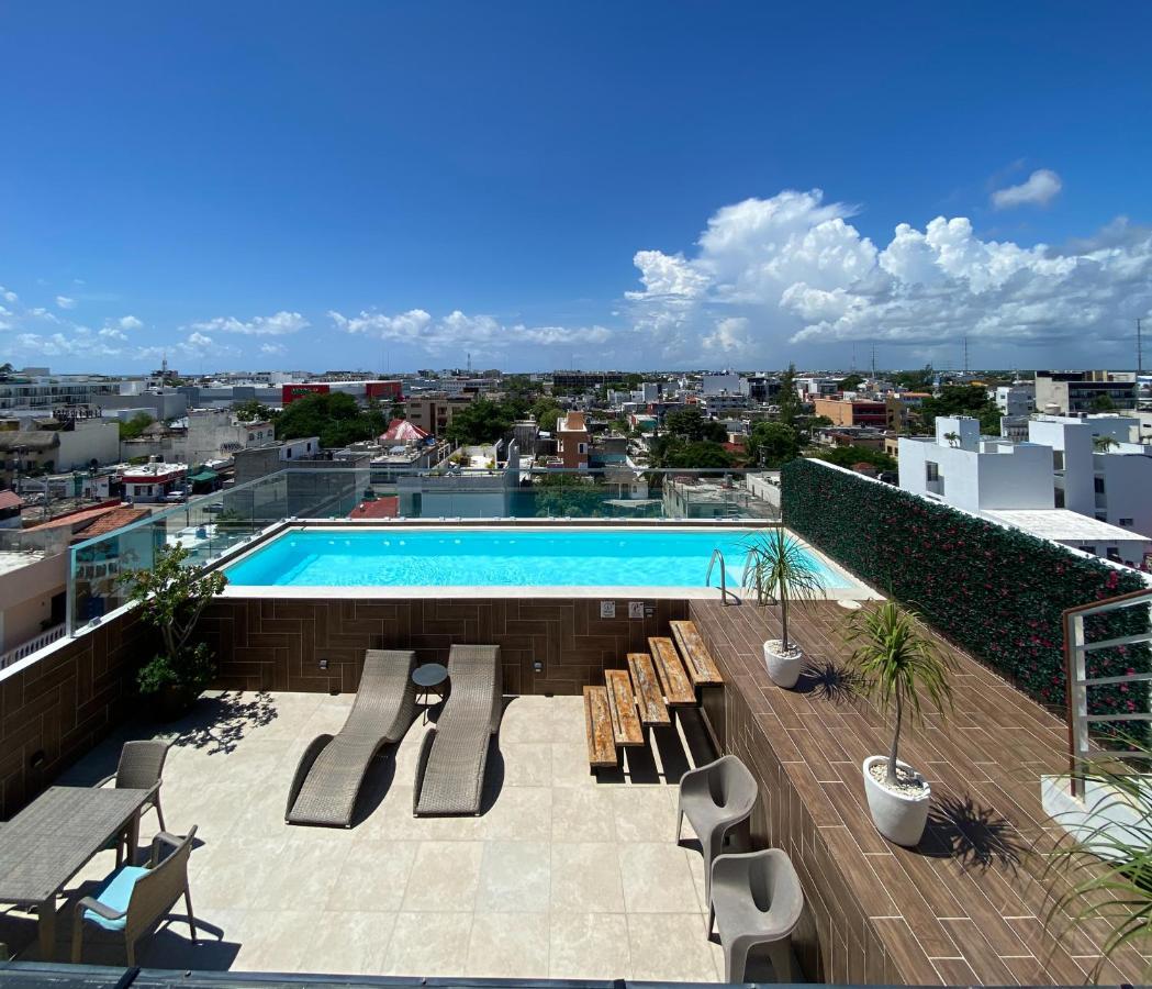 Studios With Roofpool In Vanessa 24 Плая дел Кармен Екстериор снимка